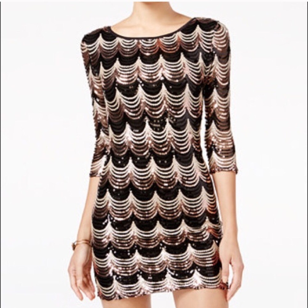 Multi color sequin cocktail dress. NYE??